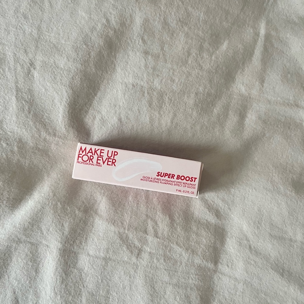Make Up For Ever Super Boost Lip Gloss in “fairy glimmer”